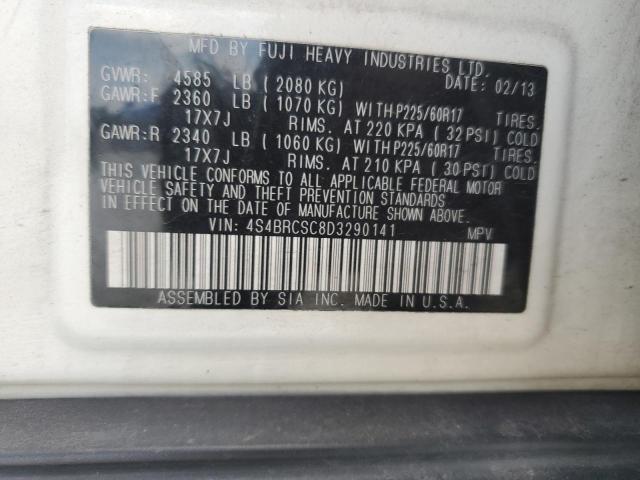 2013 Subaru Outback 2.5I Limited VIN: 4S4BRCSC8D3290141 Lot: 57971964