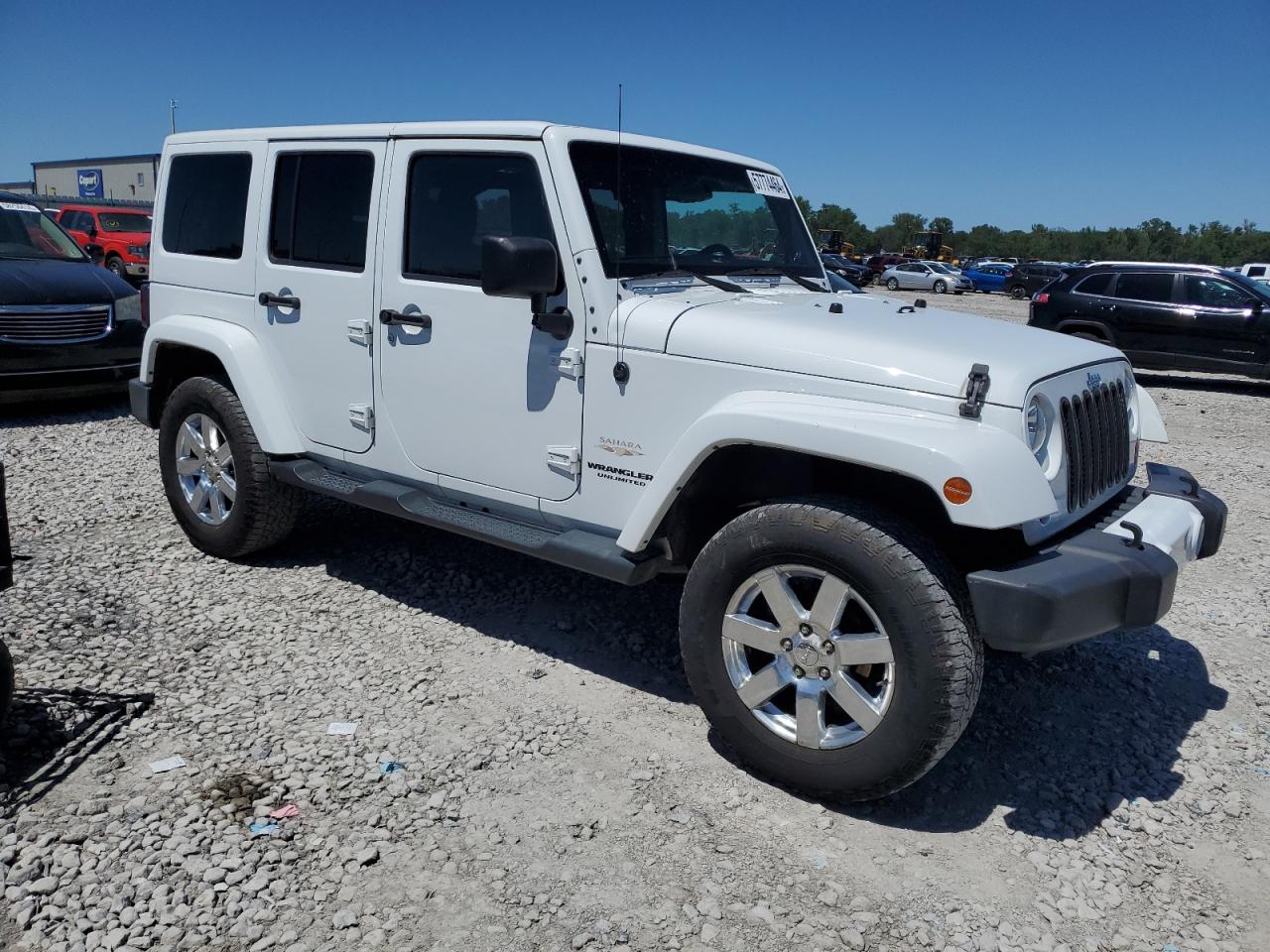 1C4BJWEG7DL629127 2013 Jeep Wrangler Unlimited Sahara