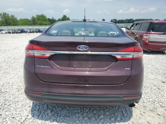 VIN 3FA6P0H7XJR166508 2018 Ford Fusion, SE no.6