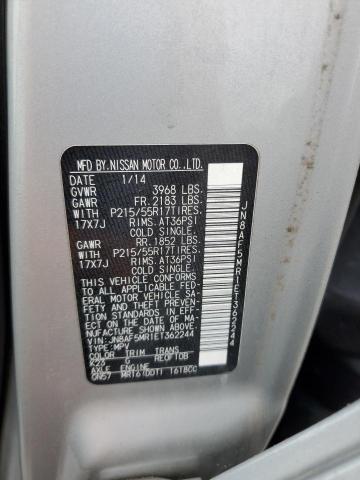 2014 Nissan Juke S VIN: JN8AF5MR1ET362244 Lot: 60454194