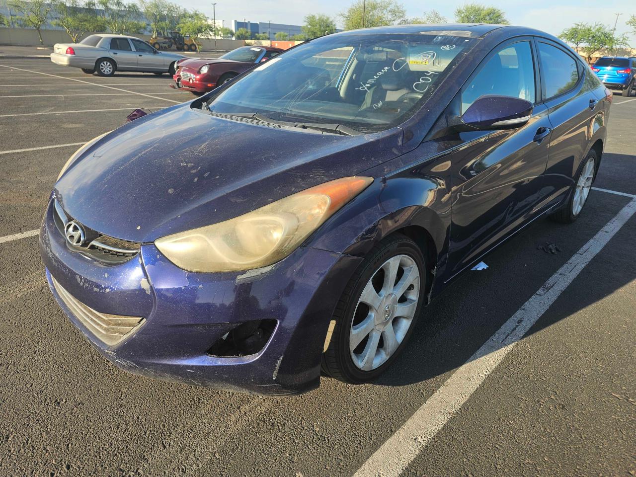 5NPDH4AE7CH084580 2012 Hyundai Elantra Gls