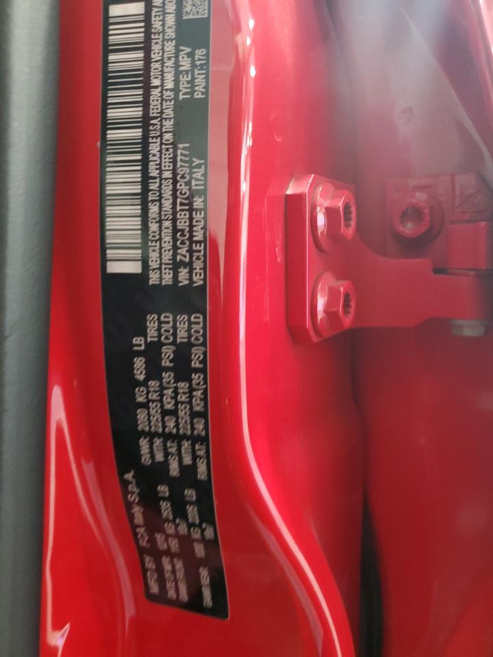 ZACCJBBT7GPC97771 2016 Jeep Renegade Latitude