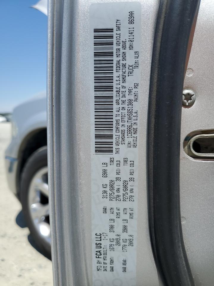 1C6RR6JTXHS651300 2017 Ram 1500 Laramie