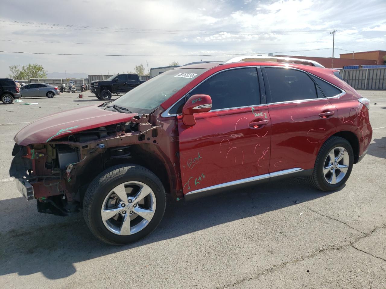 2T2ZK1BA7BC048340 2011 Lexus Rx 350