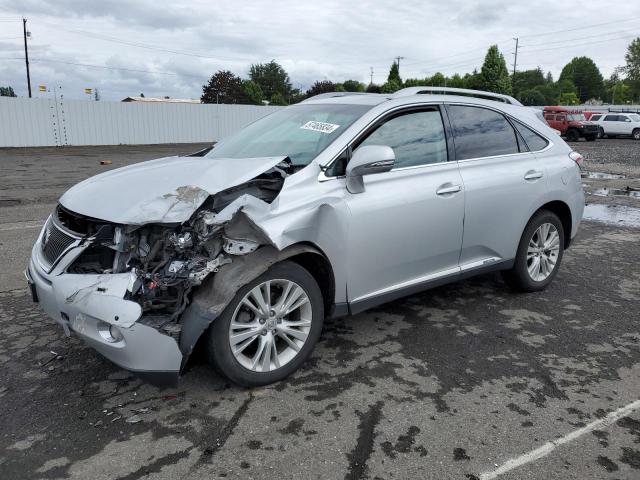 LEXUS RX 450H 2010 silver  hybrid engine JTJBC1BA2A2022273 photo #1