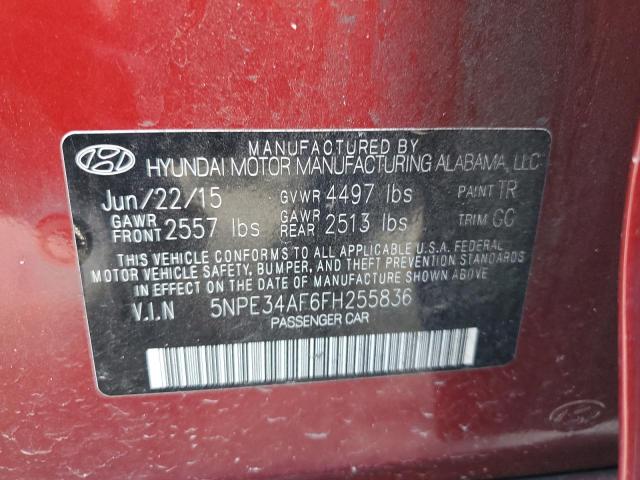 5NPE34AF6FH255836 2015 HYUNDAI SONATA - Image 13