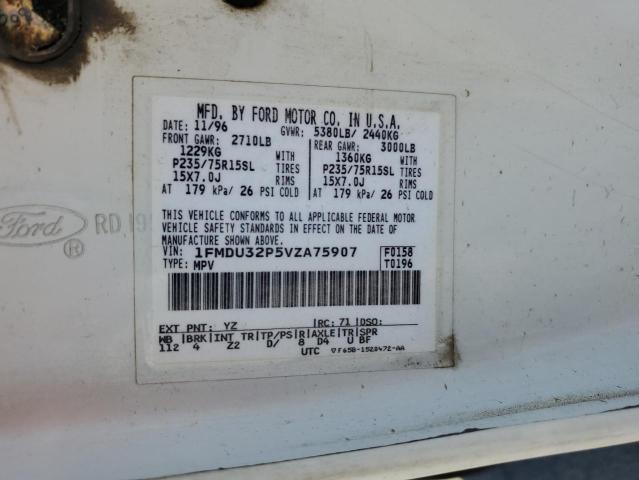 1997 Ford Explorer VIN: 1FMDU32P5VZA75907 Lot: 58422354