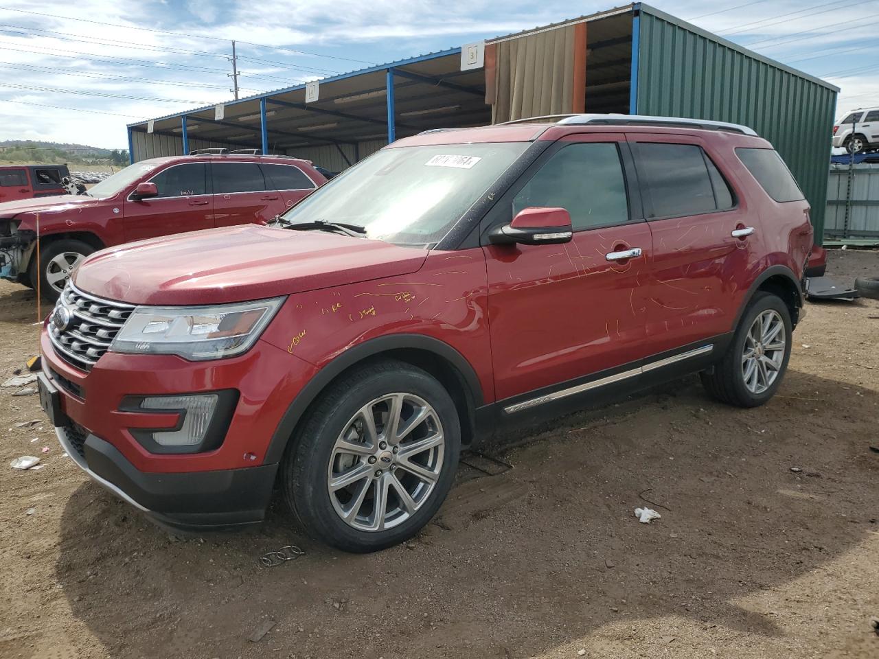 1FM5K8F80HGC89701 2017 Ford Explorer Limited