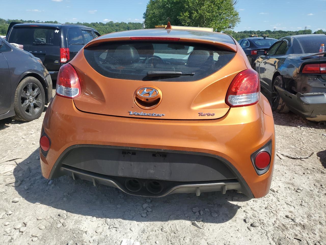 KMHTC6AE7EU203965 2014 Hyundai Veloster Turbo