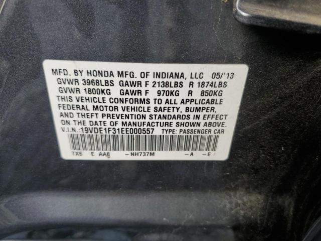 19VDE1F31EE000557 2014 Acura Ilx 20