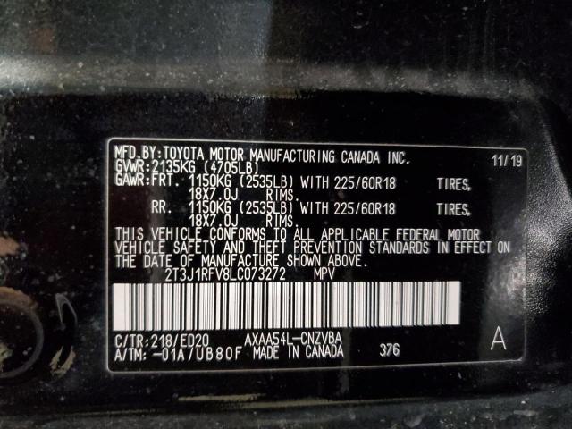 2020 Toyota Rav4 Adventure VIN: 2T3J1RFV8LC073272 Lot: 58063924