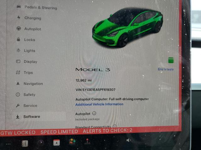 5YJ3E1EA5PF619307 2023 Tesla Model 3