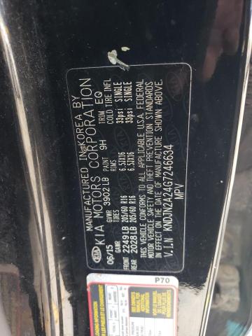 2016 KIA SOUL - KNDJN2A24G7246634