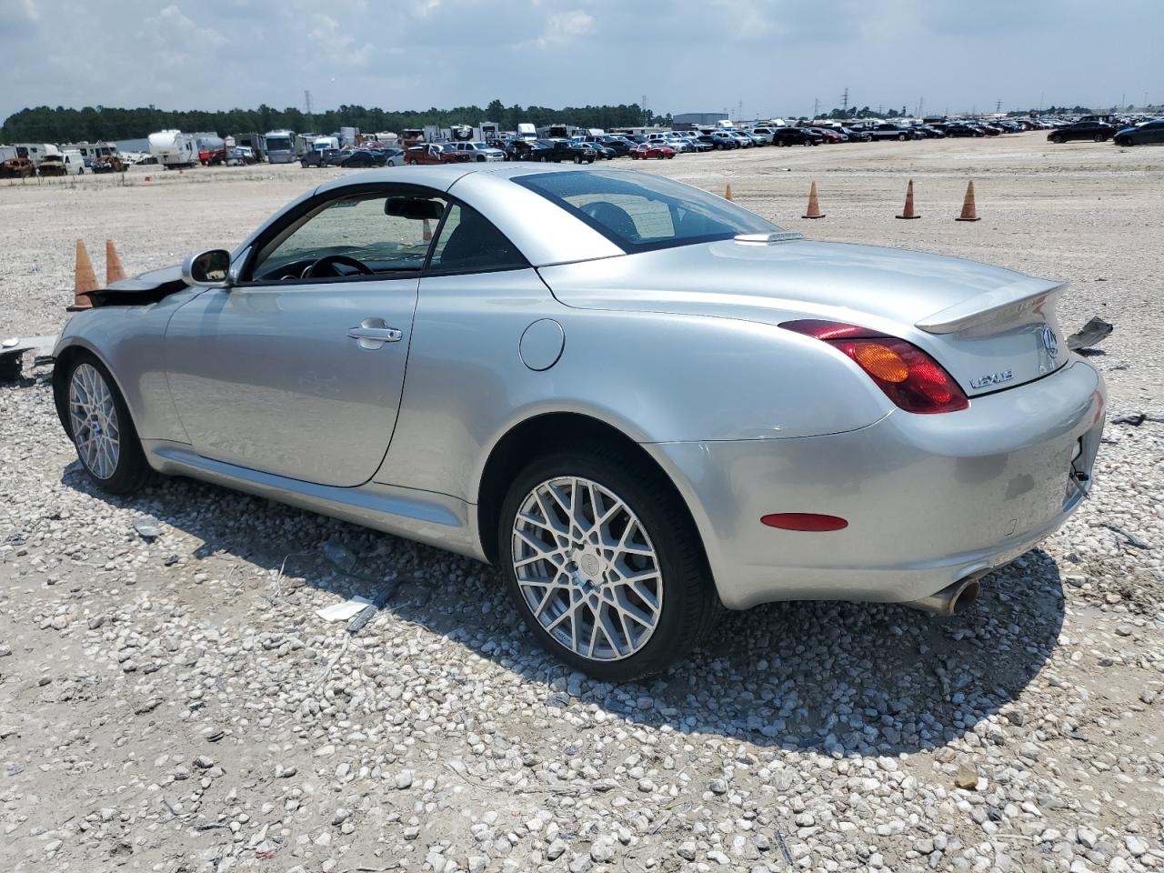 LEXUS SC 430 2002 silver  gas JTHFN48Y320007698 photo #3