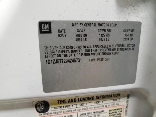2009 Chevrolet Malibu 2Lt VIN: 1G1ZJ577294246731 Lot: 60136964