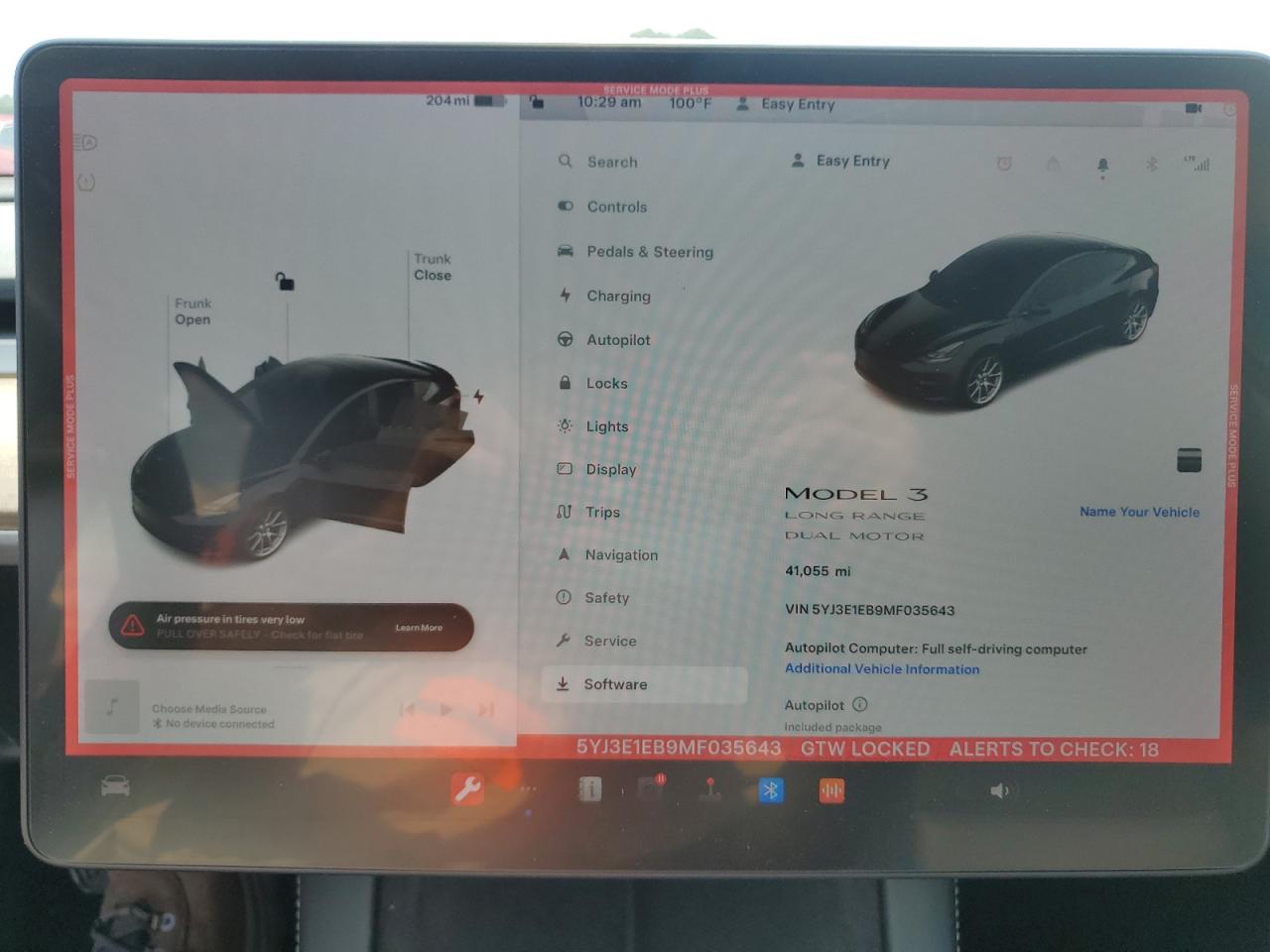 5YJ3E1EB9MF035643 2021 Tesla Model 3