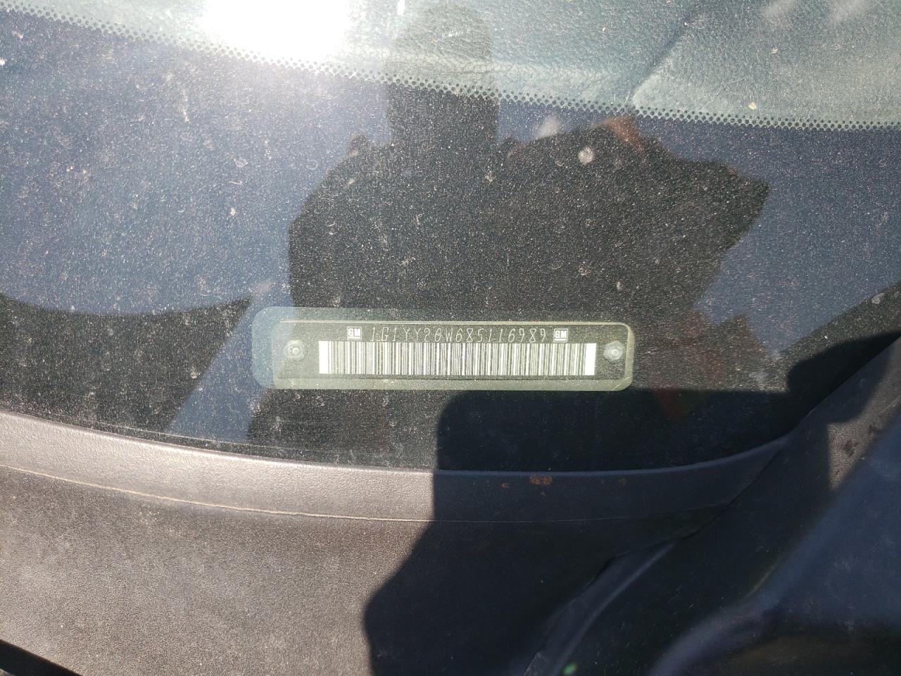 1G1YY26W685116989 2008 Chevrolet Corvette