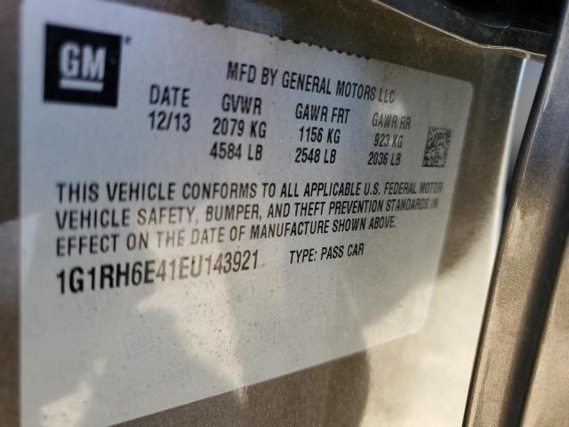 VIN 1G1RH6E41EU143921 2014 Chevrolet Volt no.13