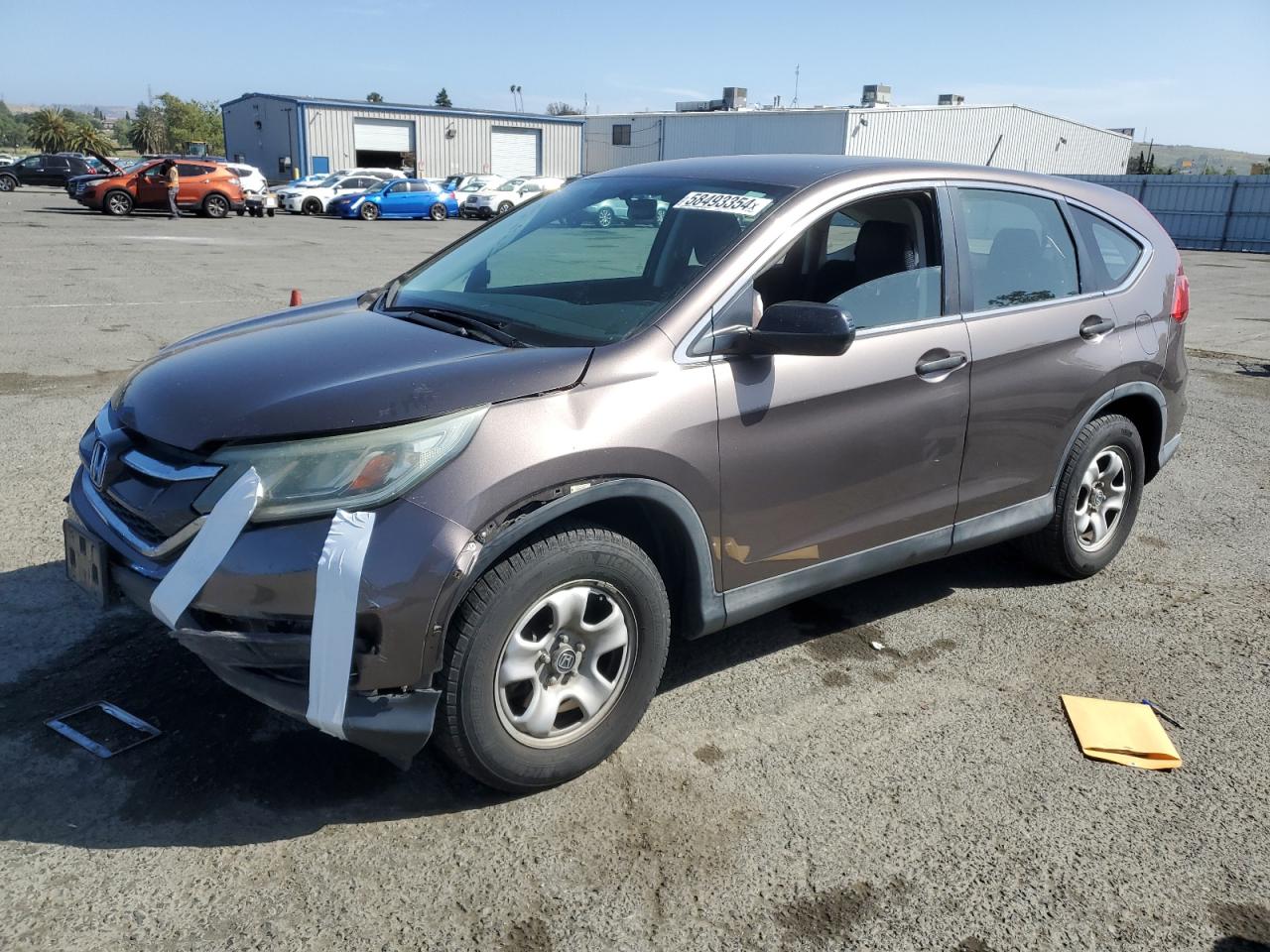 2015 Honda Cr-V Lx vin: 2HKRM3H37FH557446