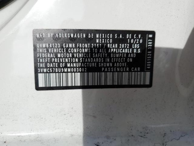 2021 Volkswagen Jetta S VIN: 3VWC57BU9MM003082 Lot: 59554344