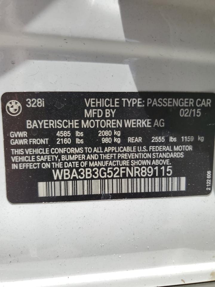 WBA3B3G52FNR89115 2015 BMW 328 Xi