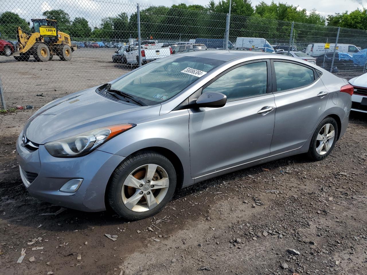 KMHDH4AE8CU232091 2012 Hyundai Elantra Gls