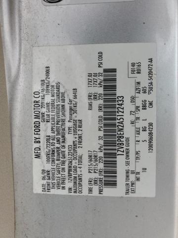 2010 Ford Mustang VIN: 1ZVBP8EN2A5122433 Lot: 59428434