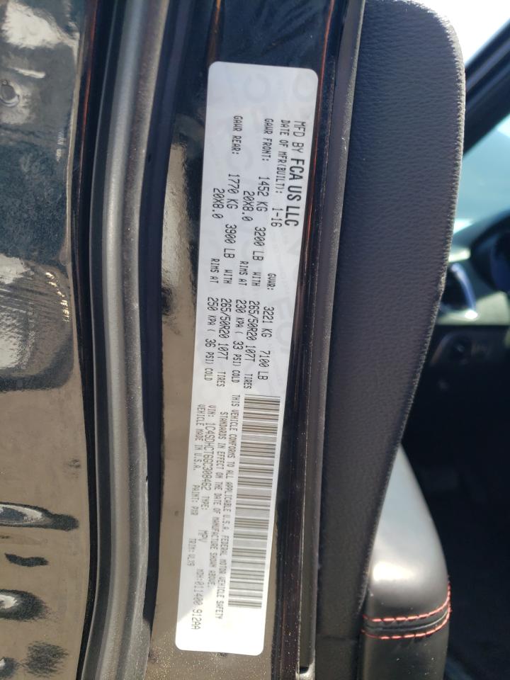 1C4SDHCT6GC308462 2016 Dodge Durango R/T