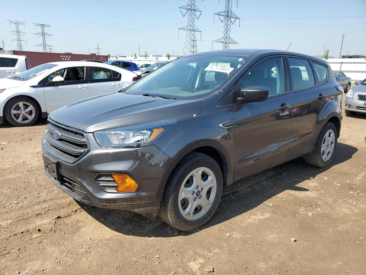 2018 Ford Escape S vin: 1FMCU0F78JUC67737