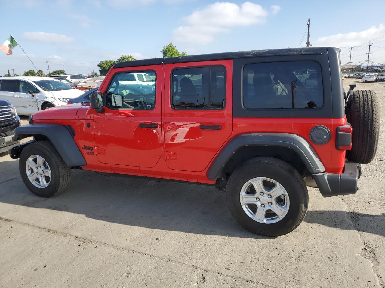 2021 Jeep Wrangler Unlimited Sport vin: 1C4HJXDG6MW827293