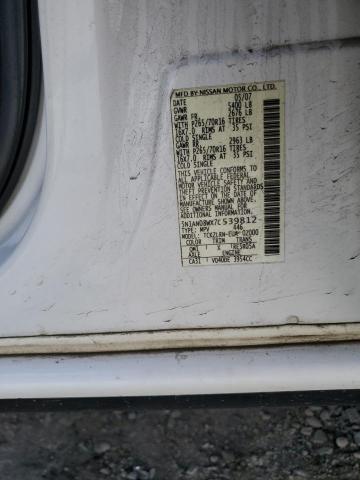 2007 Nissan Xterra Off Road VIN: 5N1AN08WX7C539812 Lot: 61044574