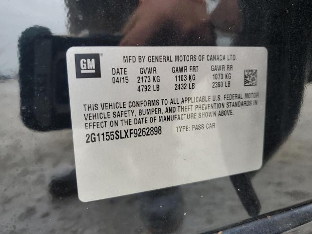 2015 CHEVROLET IMPALA LTZ - 2G1155SLXF9262898
