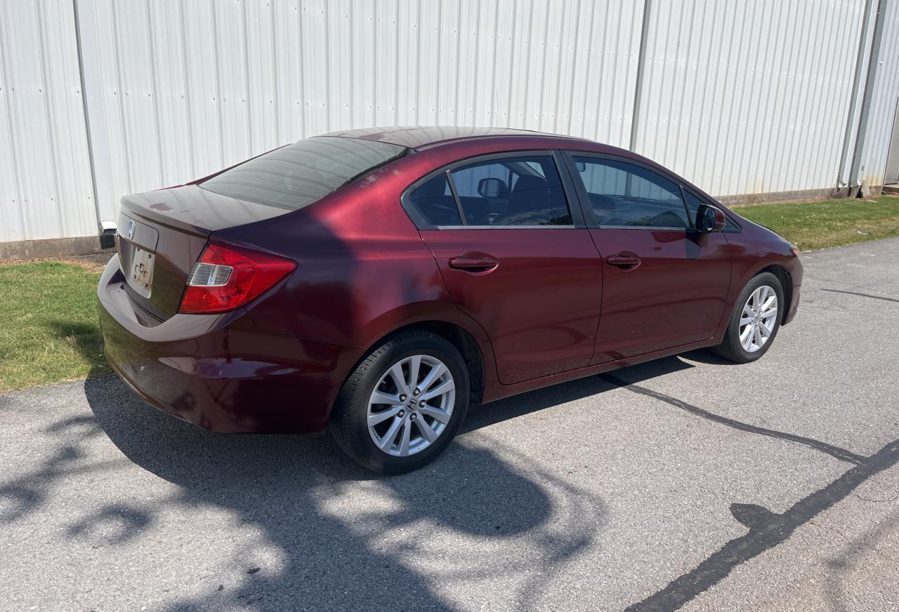 2012 Honda Civic Exl vin: 2HGFB2F97CH567345