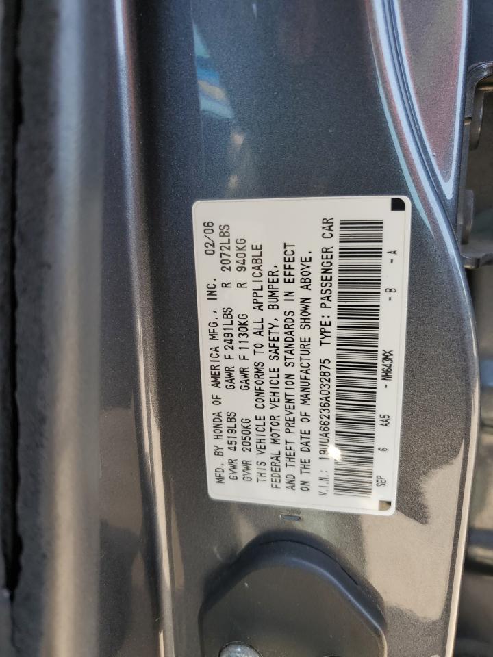 19UUA66236A032875 2006 Acura 3.2Tl