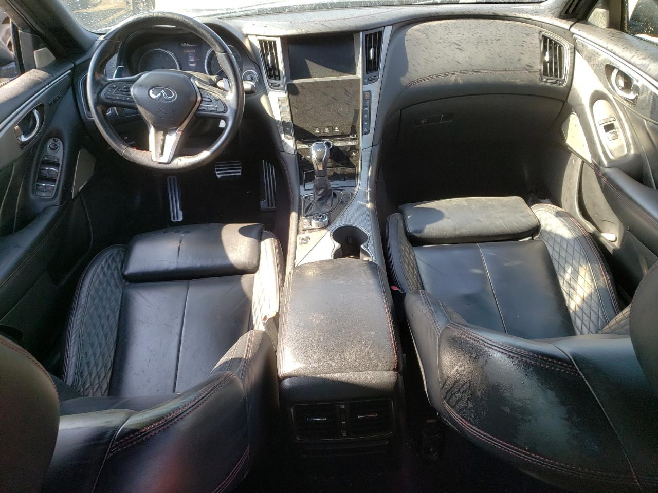 JN1FV7AP3JM460217 2018 Infiniti Q50 Red Sport 400