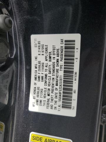 2012 Acura Tl VIN: 19UUA8F52CA000971 Lot: 57405454