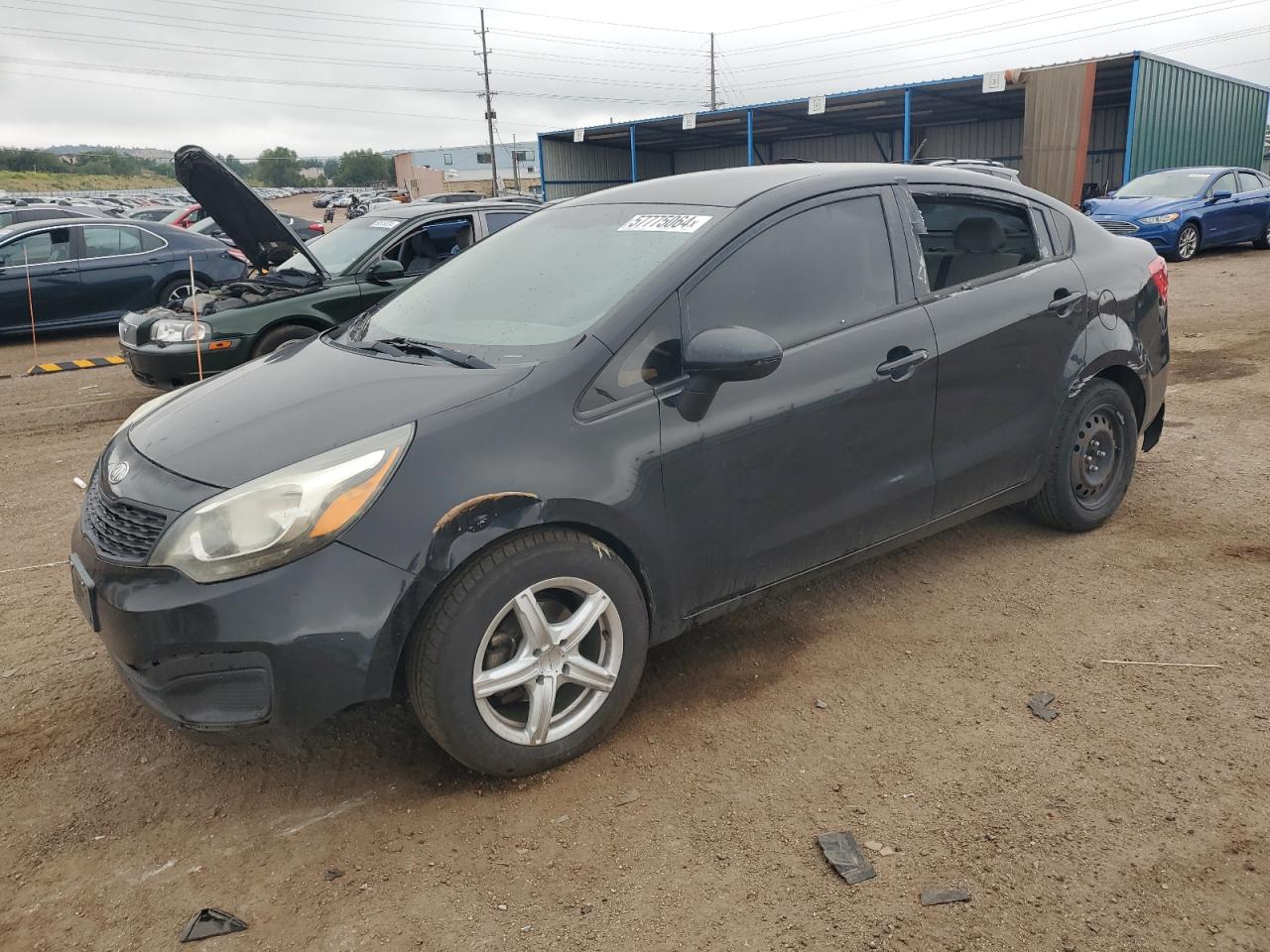 KNADM4A30D6109452 2013 Kia Rio Lx