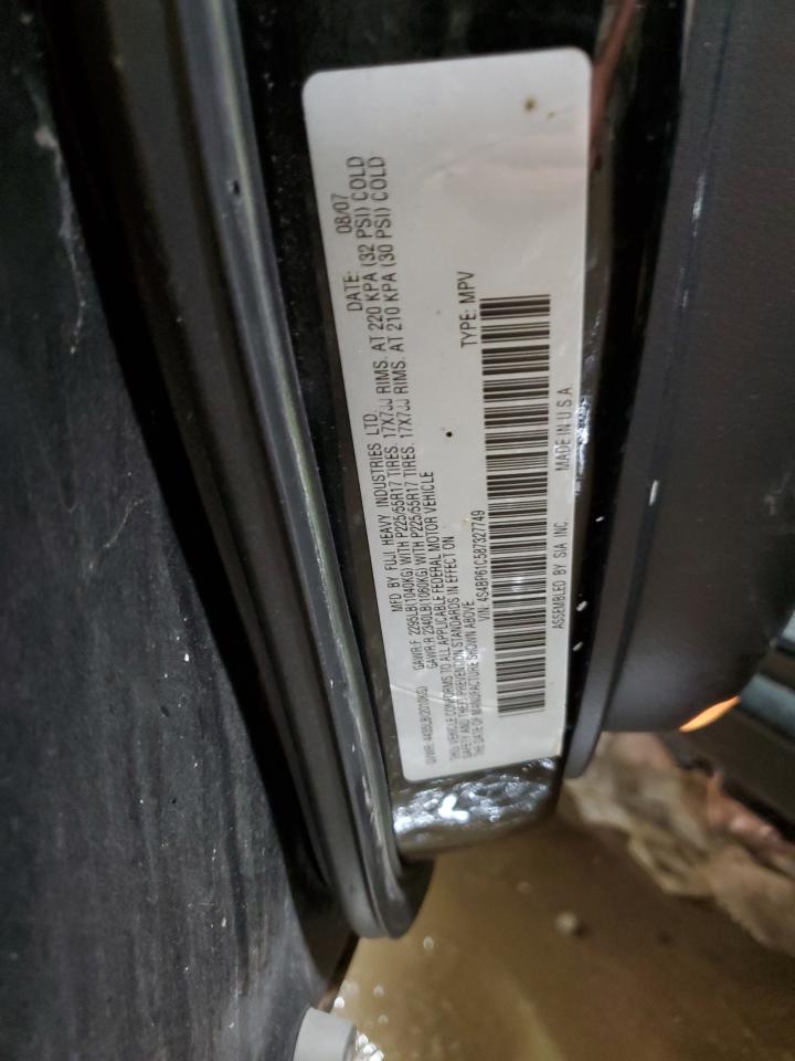 4S4BP61C587327749 2008 Subaru Outback 2.5I