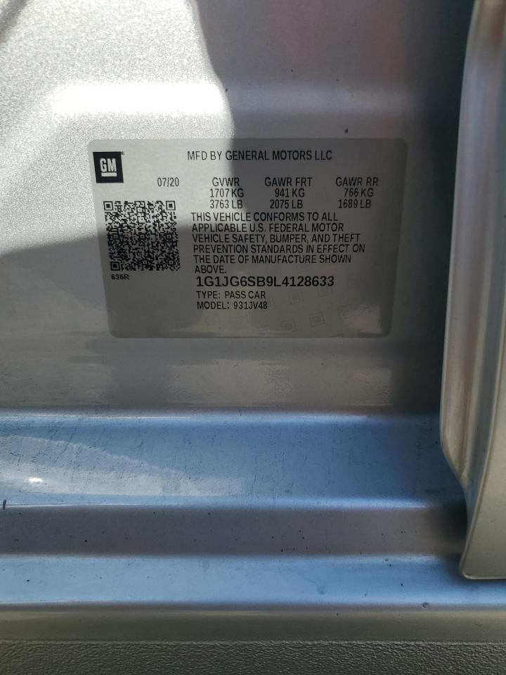 1G1JG6SB9L4128633 2020 Chevrolet Sonic