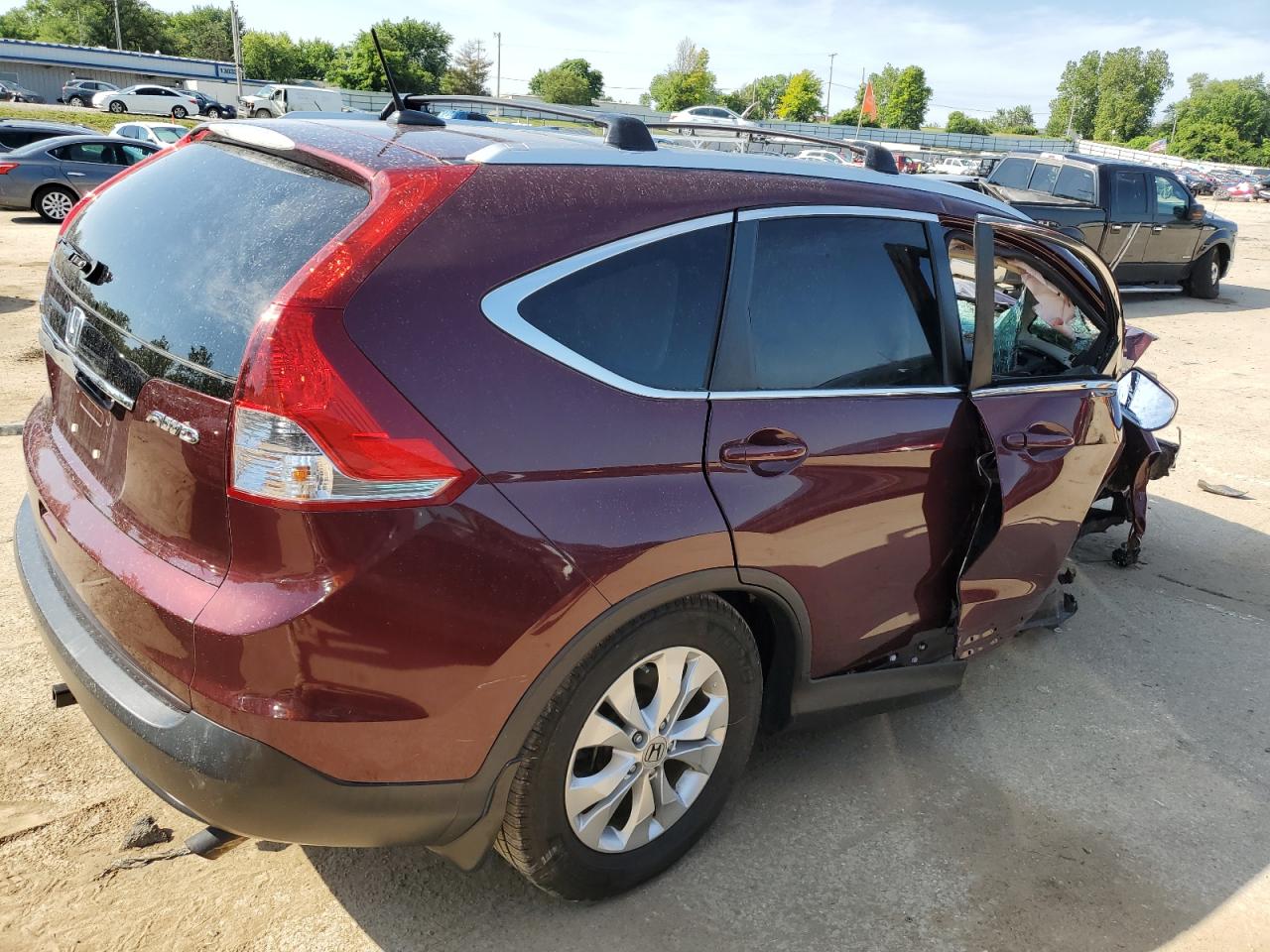 2013 Honda Cr-V Exl vin: 5J6RM4H79DL054951