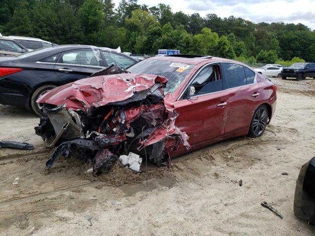 2014 Infiniti Q50 Hybrid Premium VIN: JN1AV7ARXEM702714 Lot: 58327274