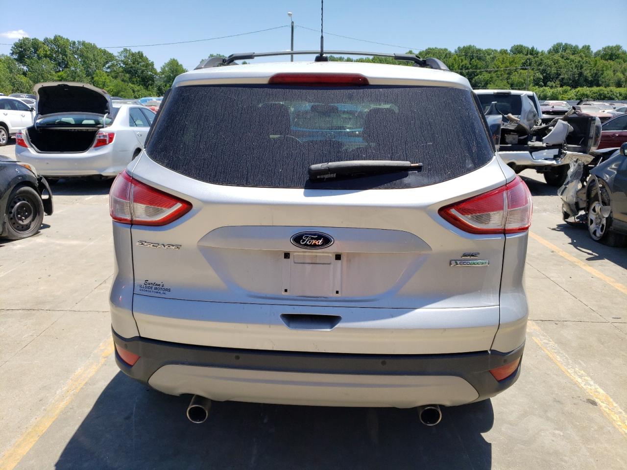 2013 Ford Escape Se vin: 1FMCU0GX9DUA35585