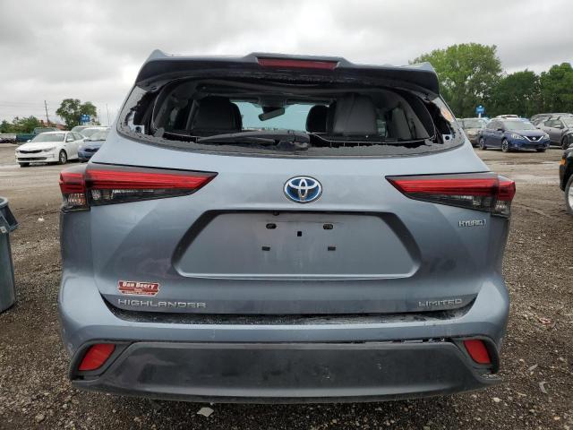 2022 Toyota Highlander Hybrid Limited VIN: 5TDXBRCH4NS097321 Lot: 59681594