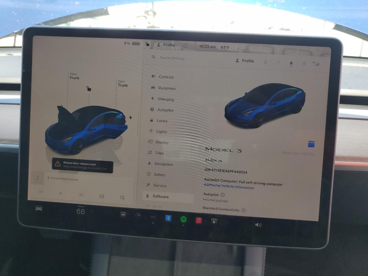 5YJ3E1EA8PF449024 2023 Tesla Model 3