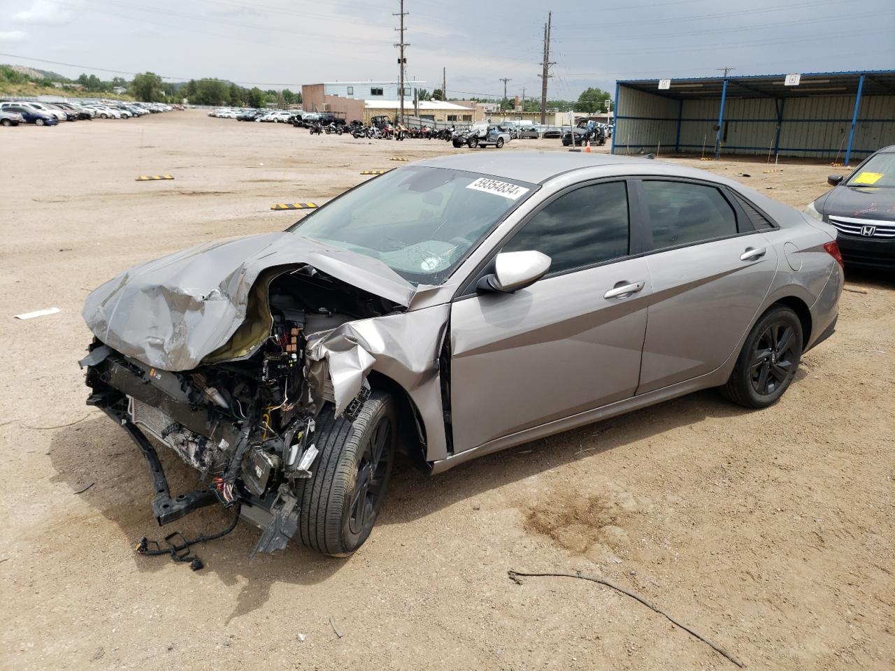 2021 Hyundai Elantra Sel vin: KMHLS4AG2MU066277