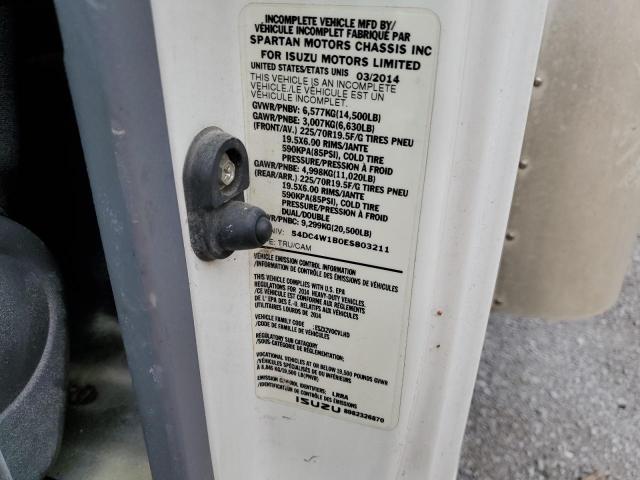 2014 Isuzu Npr Hd VIN: 54DC4W1B0ES803211 Lot: 57160254