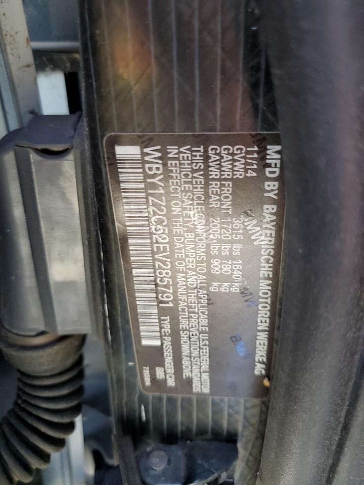 WBY1Z2C52EV285791 2014 BMW I3 Bev