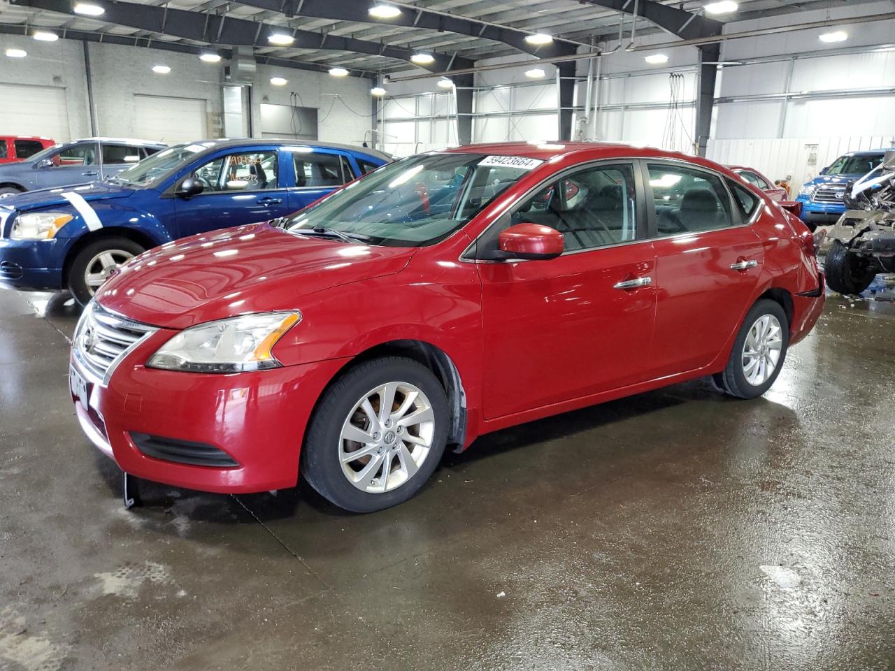 2013 Nissan Sentra S vin: 3N1AB7AP5DL653177