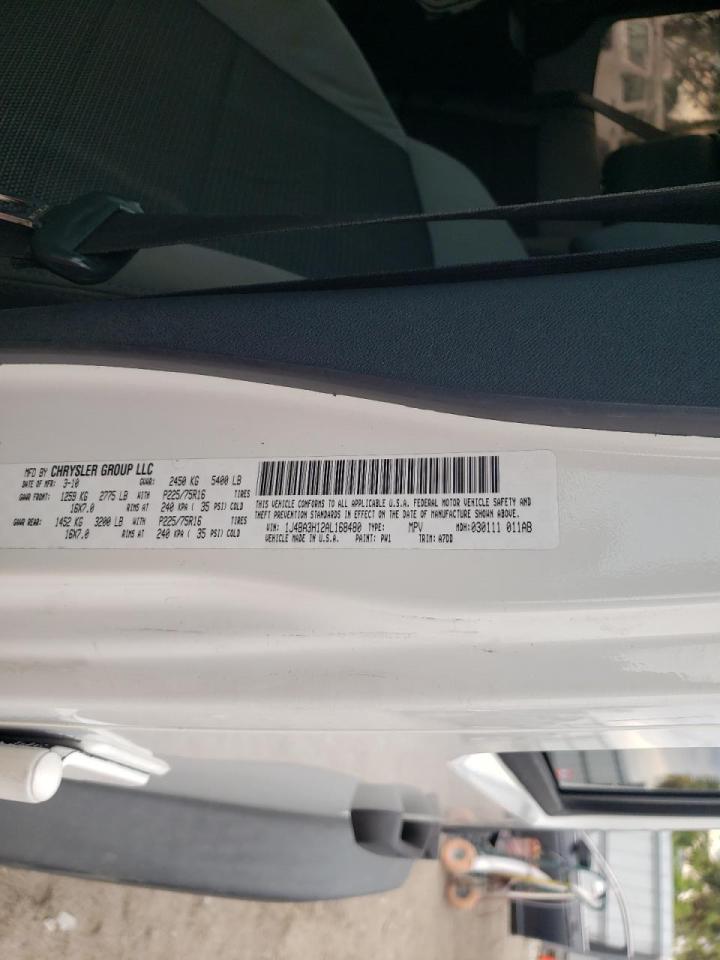 1J4BA3H12AL168480 2010 Jeep Wrangler Unlimited Sport