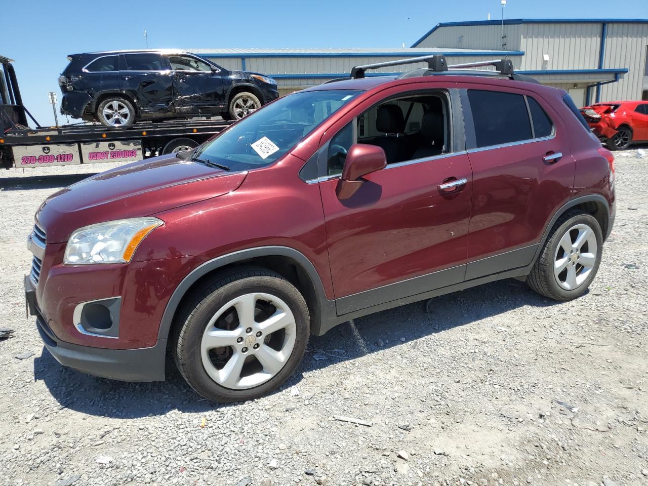 2016 Chevrolet Trax Ltz vin: 3GNCJRSB5GL257060